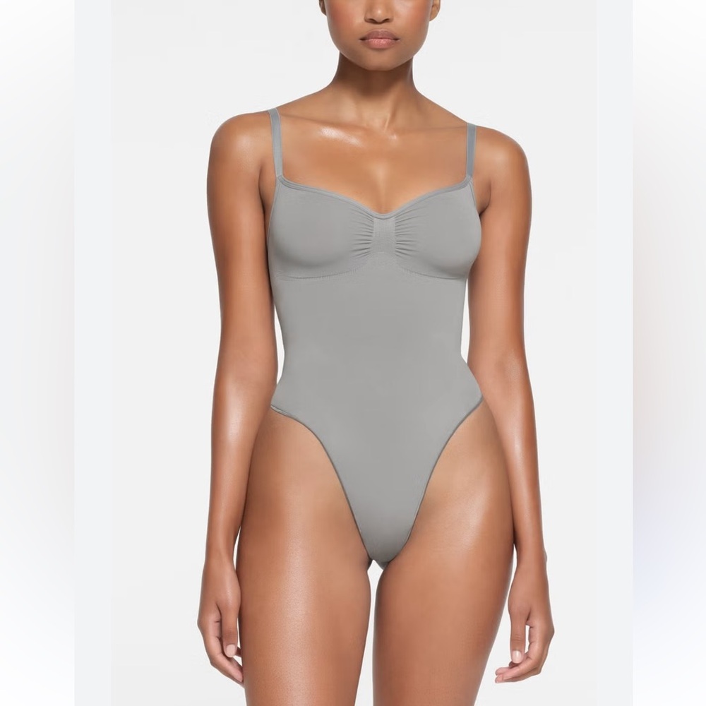 SKIMS Gray Bodysuit